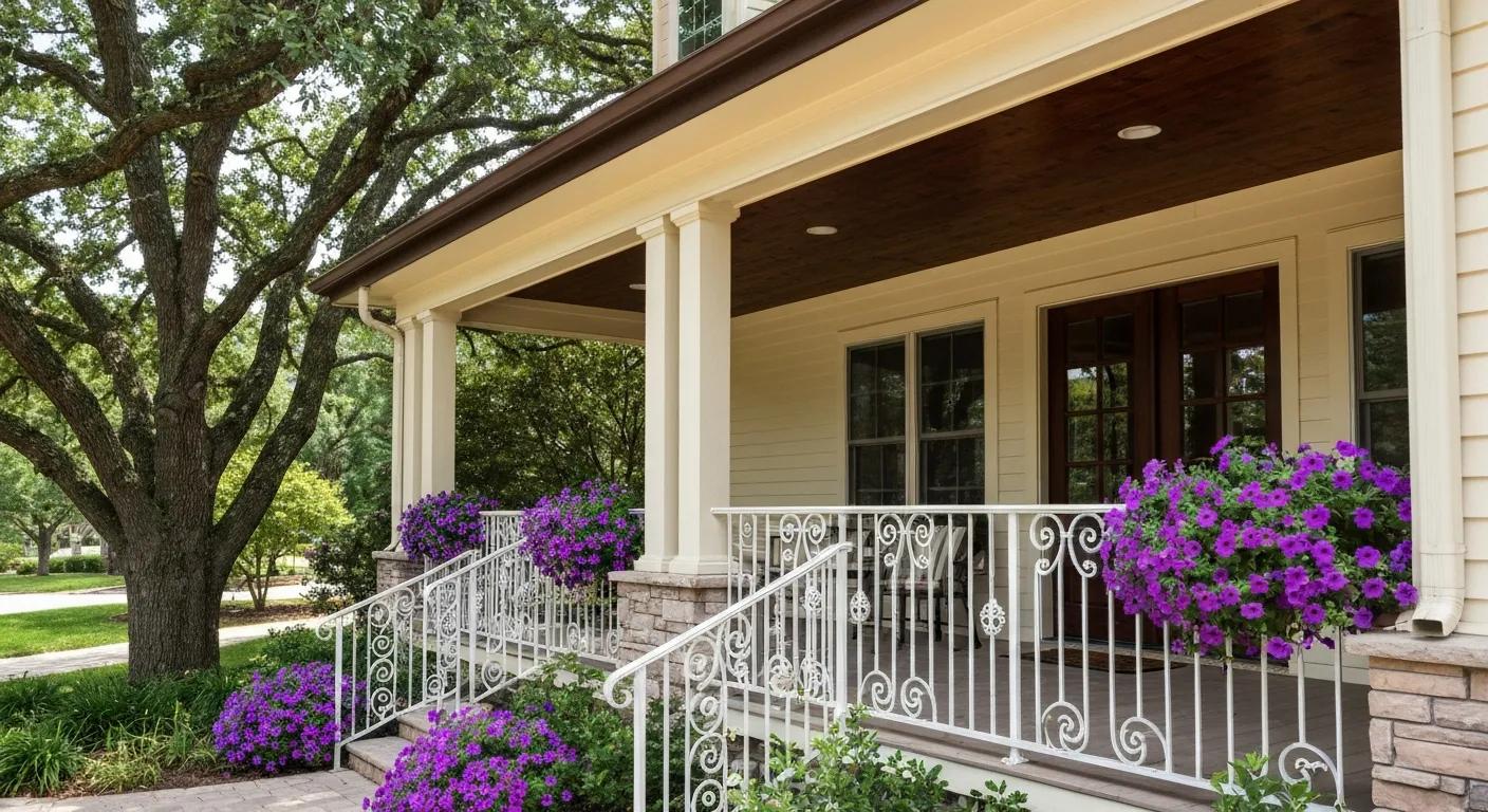 Covered porch built by trusted porch builders in Louisville, Kentucky
