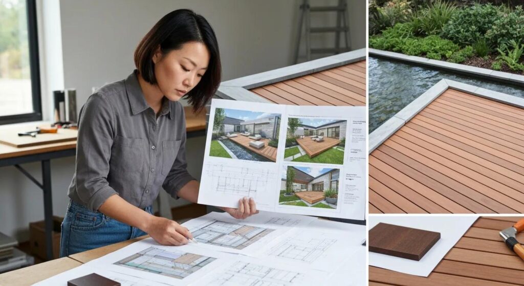 TUFF Deck Builders Louisville team constructing a durable custom outdoor living space