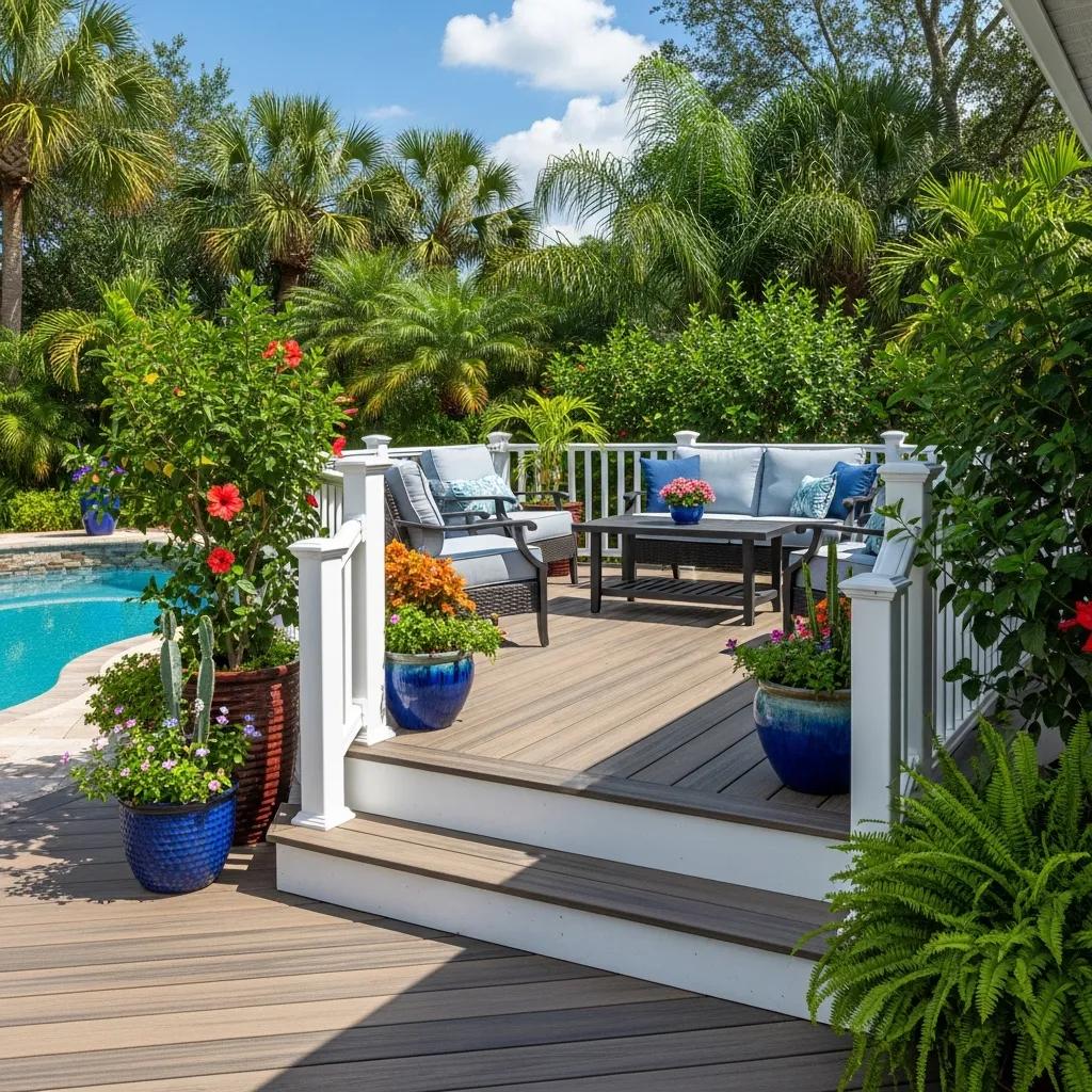Pool deck installation in Louisville KY with durable materials and slip-resistant design