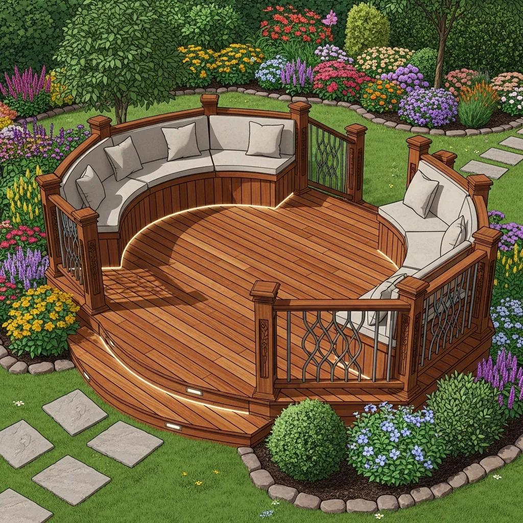 Louisville custom deck builders designing a deck for Kentucky weather and outdoor living